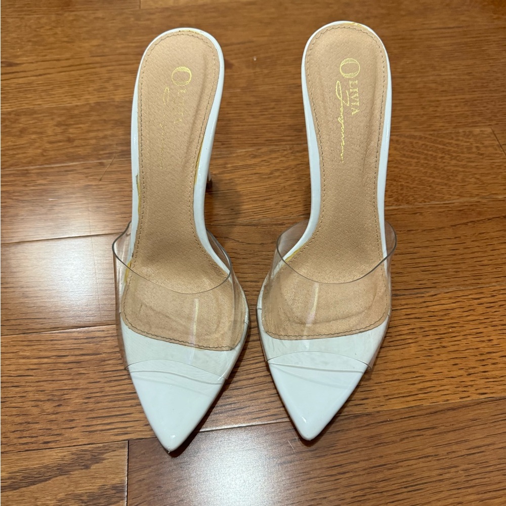 White heels